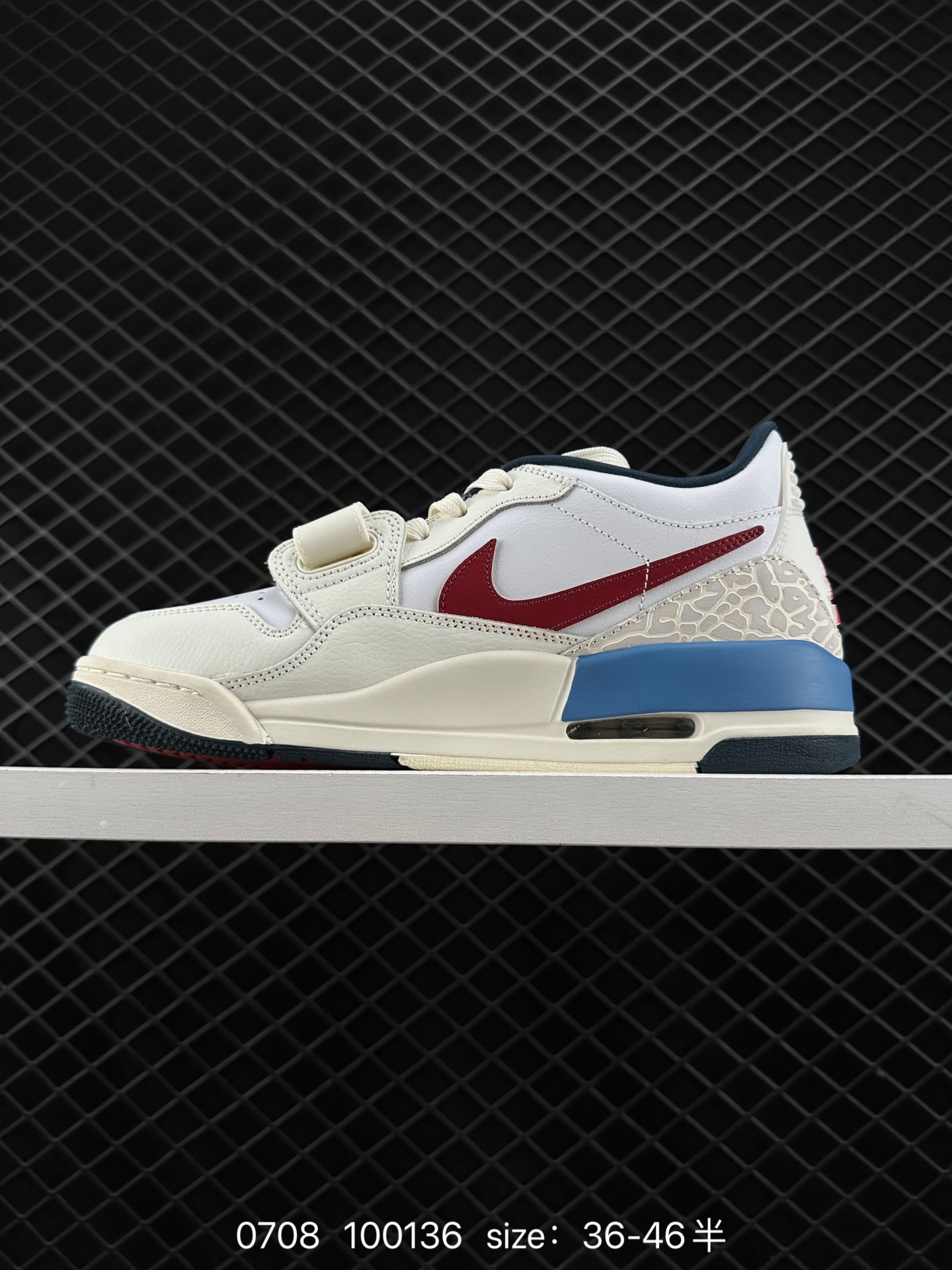 Nike Air Jordan Legacy 312 Low”White/Grey Fog/Blue/Red“